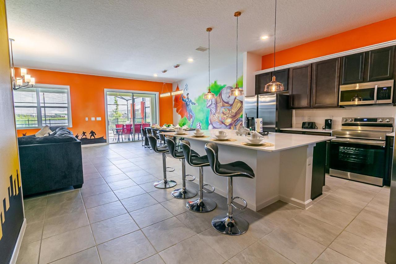 Luxury 12 Bedrooms Pool House 10 Min To Disney4630 Kissimmee Εξωτερικό φωτογραφία
