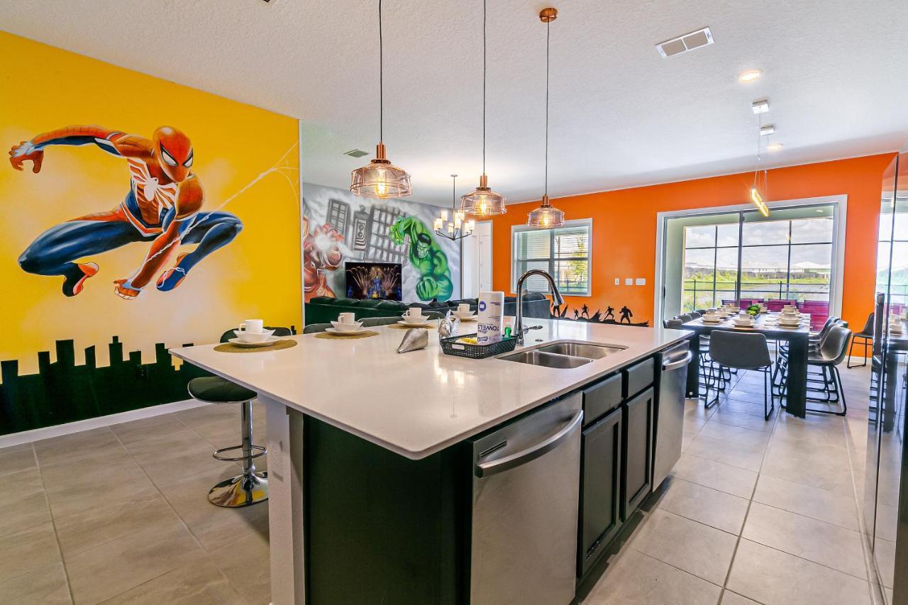 Luxury 12 Bedrooms Pool House 10 Min To Disney4630 Kissimmee Εξωτερικό φωτογραφία