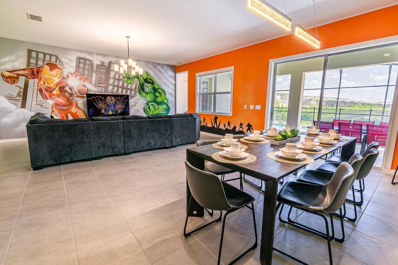 Luxury 12 Bedrooms Pool House 10 Min To Disney4630 Kissimmee Εξωτερικό φωτογραφία