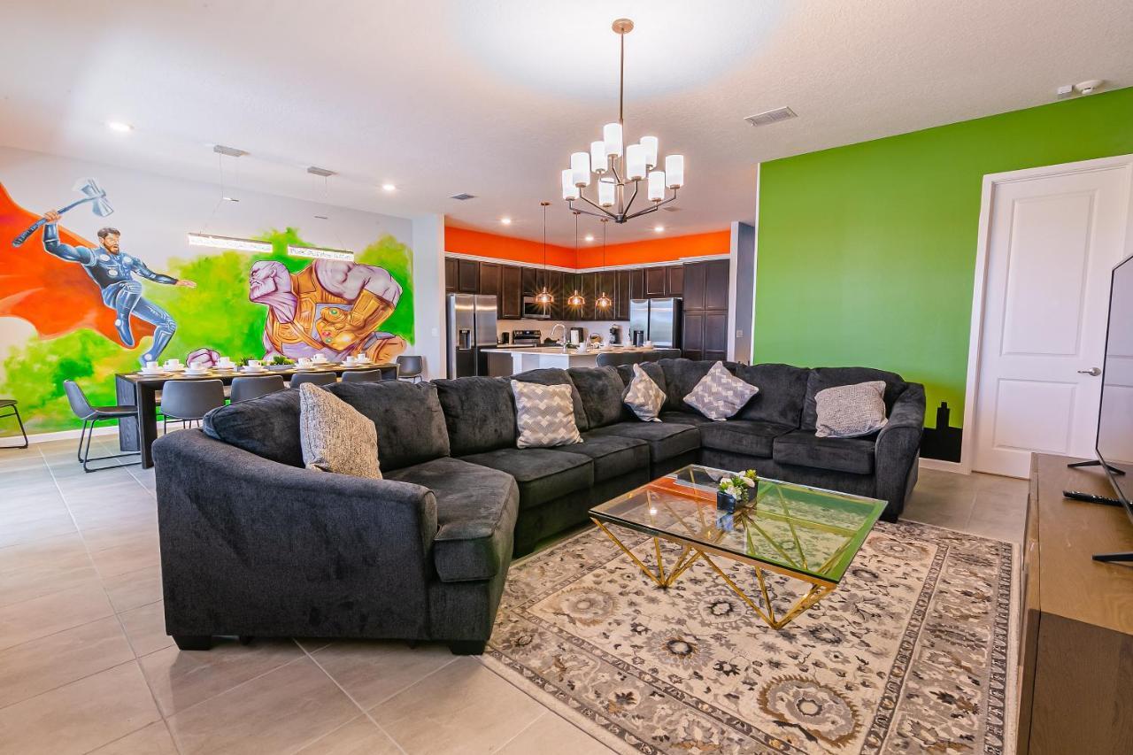 Luxury 12 Bedrooms Pool House 10 Min To Disney4630 Kissimmee Εξωτερικό φωτογραφία